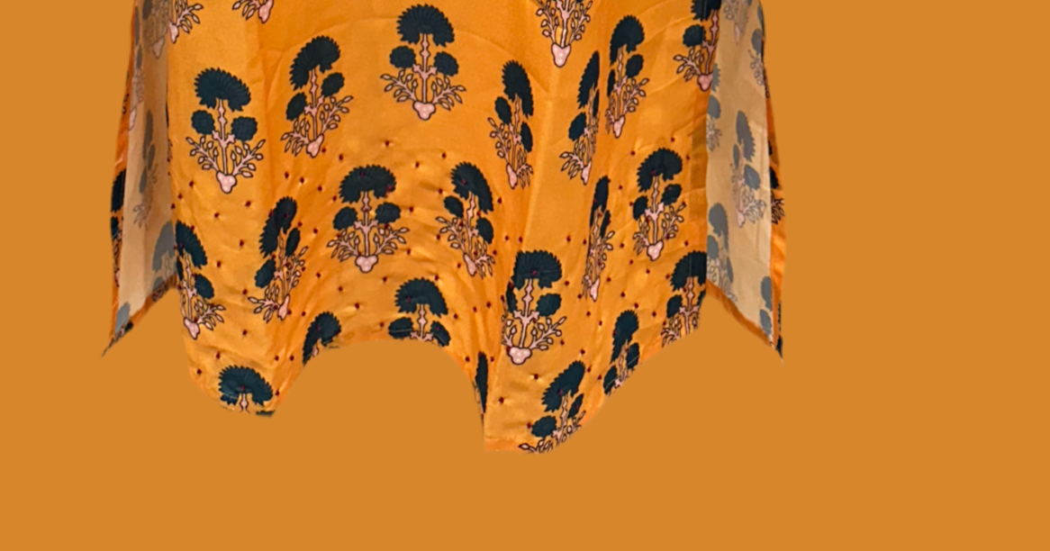 Designer Yellow Maharani Kurti